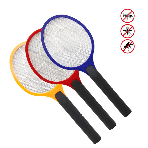 3-teiliges elektrisches Mückenklatschen-Set / Doppelnetz