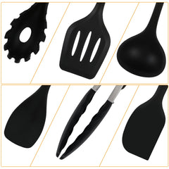 12 Stück Silikon-Küchengeschirr