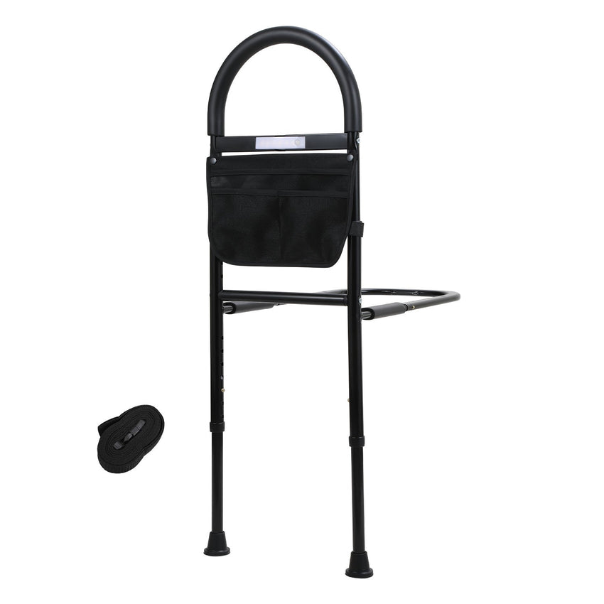 Hengda Aufstehhilfe Bett, Aufstehhilfe Bett Senioren, mit Sensorlich, Aufstehhilfen mit Lagerung Tasche, Aufstehhilfe Höhenverstellbarer, Haltegriffe für Senioren