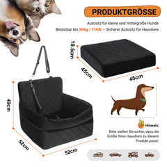 Hengda Hundesitz auto, Hundeautositz, für Kleine Mittlere Hunde