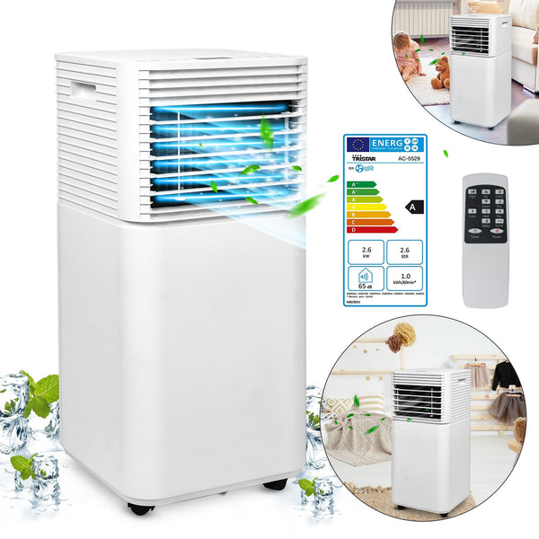 Hengda 7000 BTU mit Wifi Klimagerät Mobile Klimaanlage Lokales Klima Luftkühler Kühlen