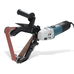 Hengda Rohrbandschleifer 1300W-220V bürstenschleifer-700-3000 U/min-6 Gänge-für Schleifen, Schmieden, Polieren