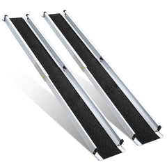 Hengda Rollstuhlrampe, Aluminium Auffahrrampe Rampe Rollstuhl, Teleskoprampe