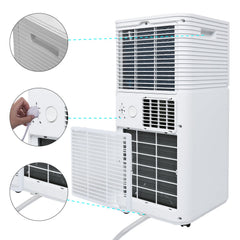Hengda 7000 BTU R290 Klimagerät Luftentfeuchter Eco Silent Mobile Klimaanlage Aircooler