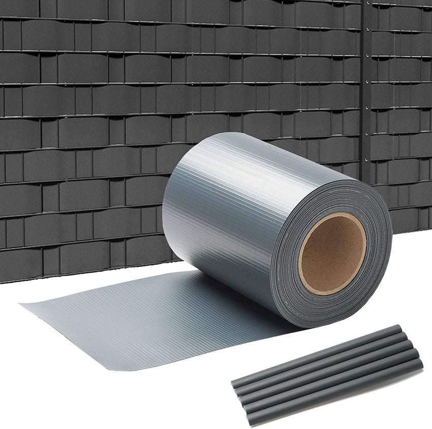 PVC Sichtschutzstreifen Sichtschutzfolie Stabmattenzaun Streifen UV-beständig