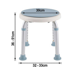 360° verstellbarer Duschhocker Badhocker drehbarer Duschhocker Home