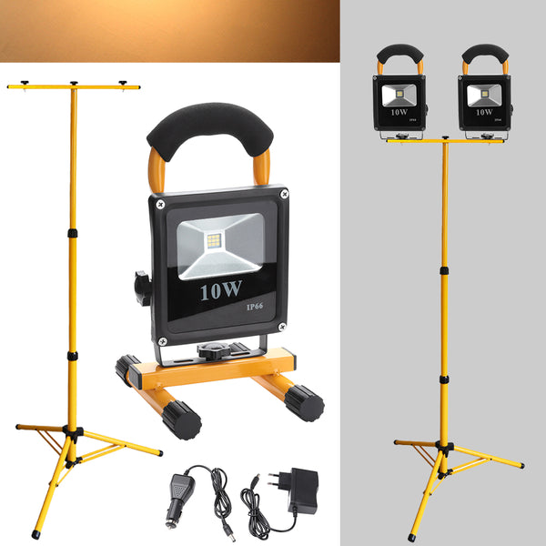 hengda-2x-10w-led-warmweiss-gelb-akku-strahler-mit-teleskop-stativ