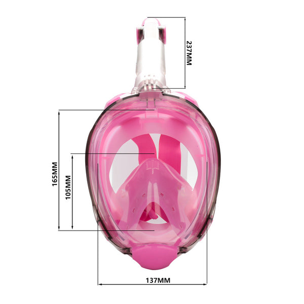 Tauchermaske Pink S/M