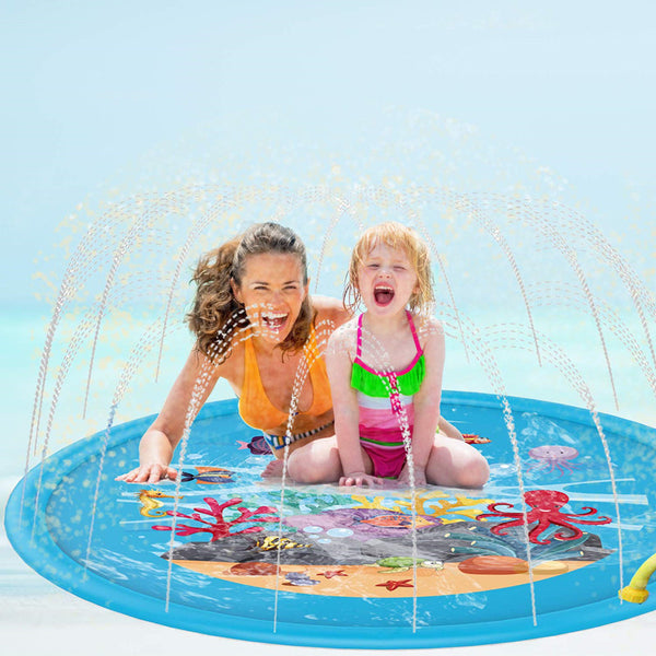 Wasserspielmatte Blau