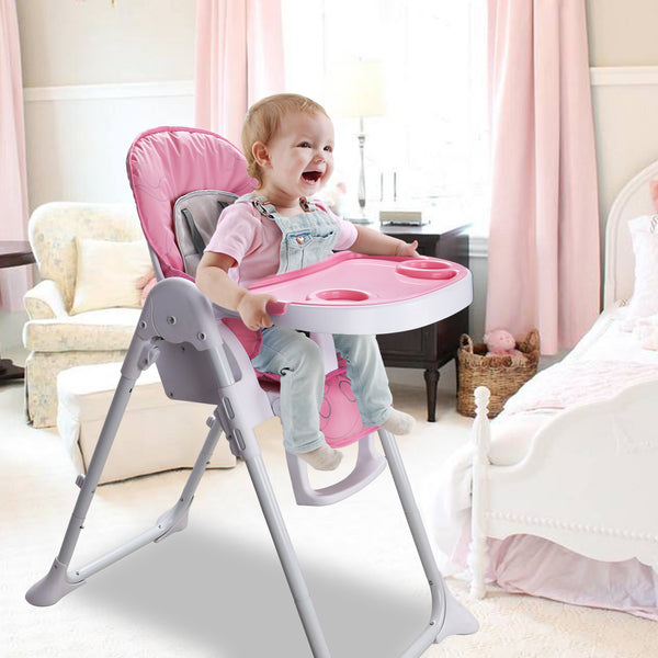 Hengda Kinderstuhl Babystuhl Hochstuhl Verstellbar klappbar Esszimmer Kindersitzgruppe