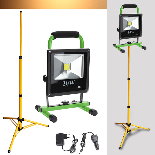 hengda-20w-led-warmweiss-grun-akku-strahler-mit-teleskop-stativ