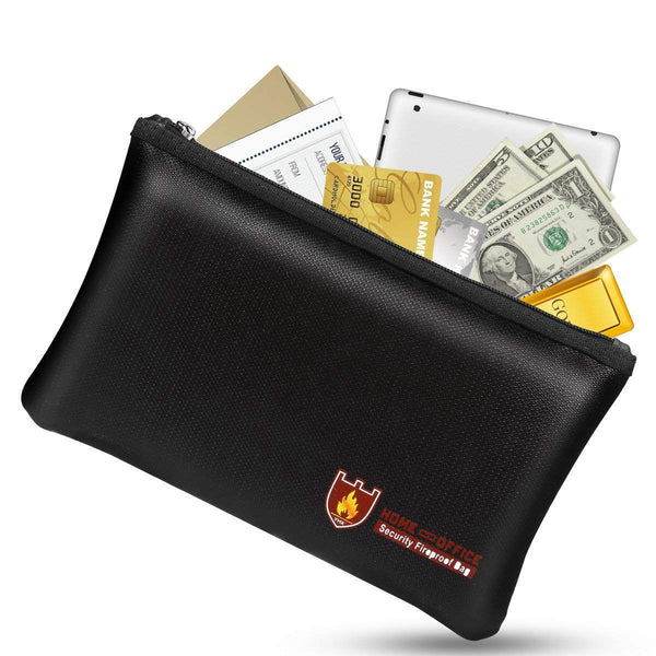 Hengda Feuerfest Aktenmappen Geldtasche Dokumentenkassette Lagerung Tasche