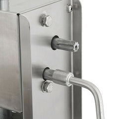 5 Liter Wurstfüllmaschine Wurstfüller Wurst Vertikale Edelstahl Wurstmaschine