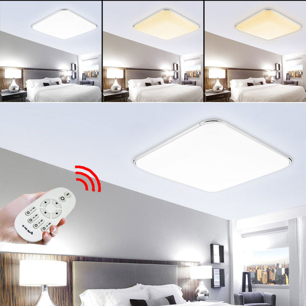 12W-96W LED Deckenlampe Wohnzimmer Küche Deckenleuchte