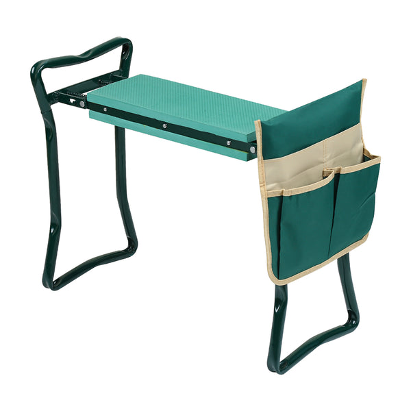 Hengda 2in1 Kniebank Sitzhocker Hocker Gartenhocker Tasche Garten Arbeitshocker 150kg