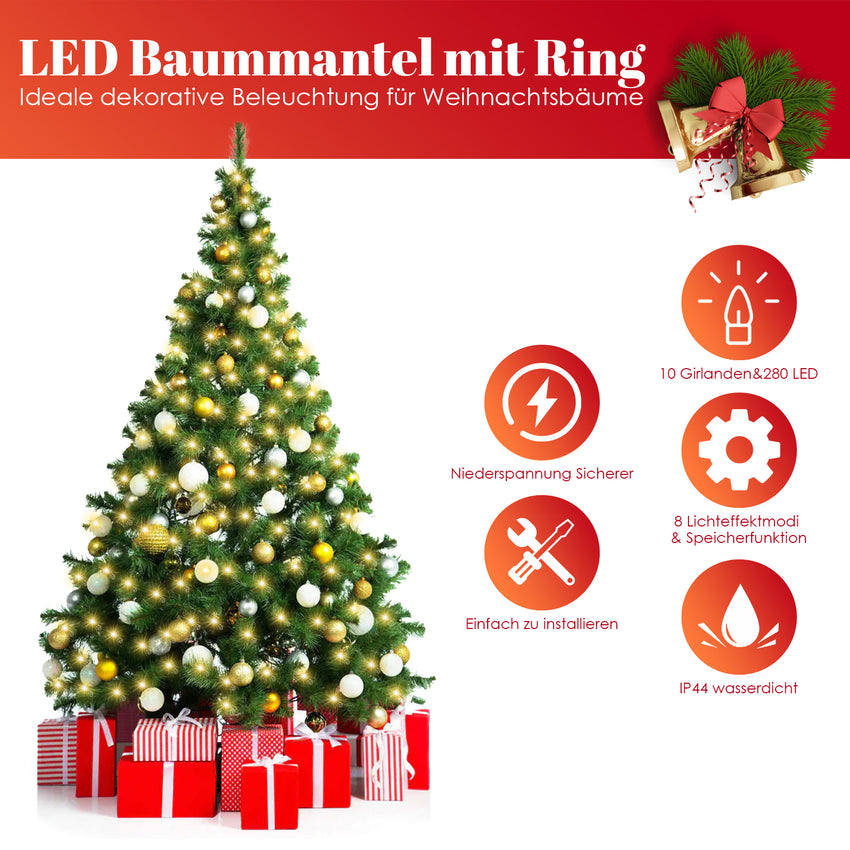 3D LED-Weihnachtsbaum H90cm Lichterbaum Leuchttanne Leuchtbaum  Weihnachtsdeko