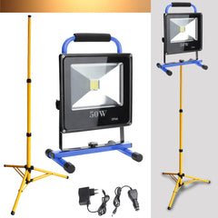 hengda-50w-led-warmweiss-blau-akku-strahler-mit-teleskop-stativ