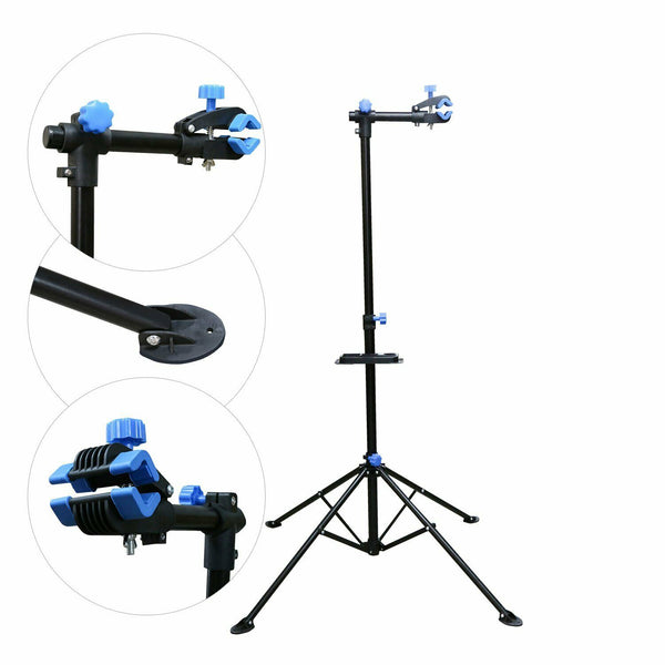 Montageständer 360° Reparaturständer mit Stativ Fahrrad Werkstatt bis 30kg