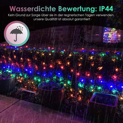 3 * 2M LED Lichternetz Lichterkette mit 204 LEDs Weihnachten mit Steuerbox Netz-ineinander greifen