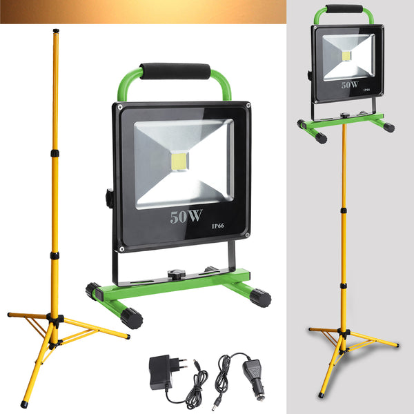 hengda-50w-led-warmweiss-grun-akku-strahler-mit-teleskop-stativ