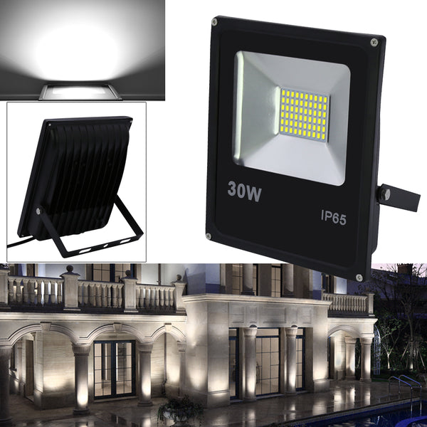 Hengda® LED Strahler 30W Kaltweiß Fluter Floodlight Flutlicht Außenbeleuchtung Wasserdicht IP65 Außenstrahler AC85 - 265V  Außenstrahler Außenleuchte Wandstrahler 