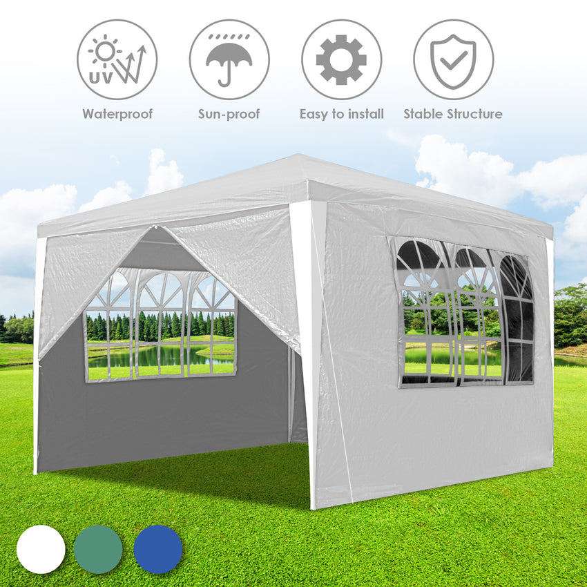 grow zelt 3x3m Online Shop Hengda Gartenpavillon Partyzelt Pavillon Gartenzelt Hochzeit Festzelt 3x3-3x9m – Hengda Online Shop