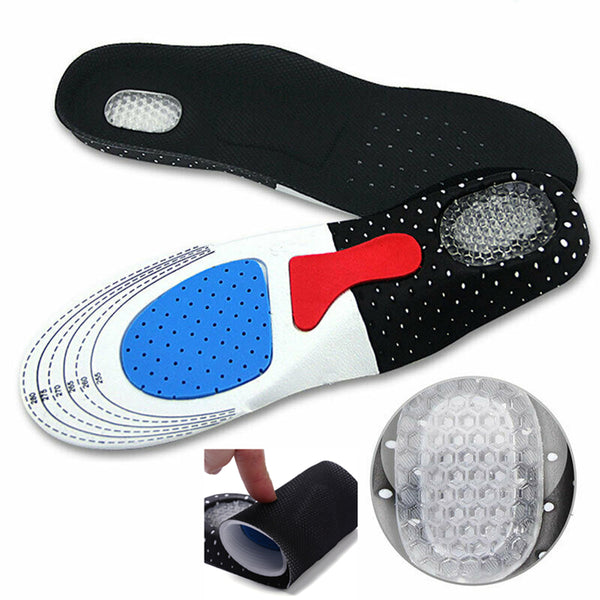 Einlegesohlen Gel Stoßdämpfend Komfort Fersensporn Gelsohle 35-46