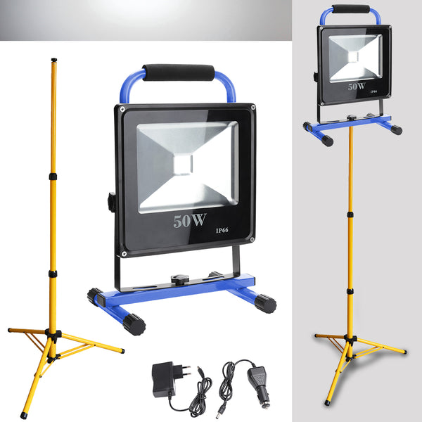 hengda-50w-led-kaltweiss-blau-akku-strahler-mit-teleskop-stativ