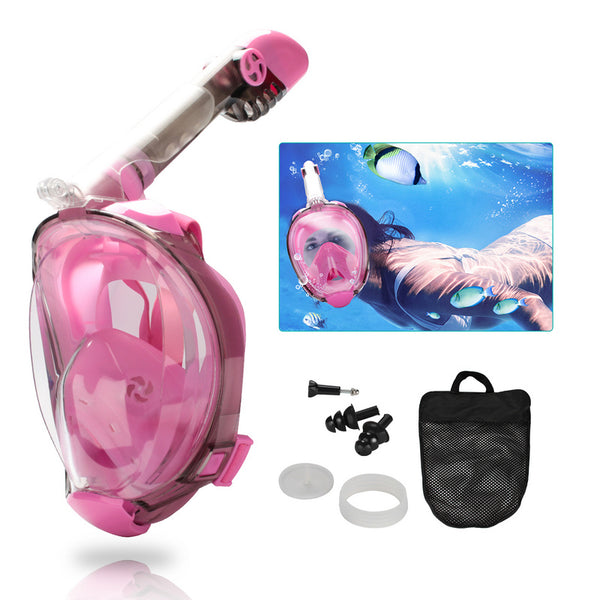 Tauchermaske Pink S/M