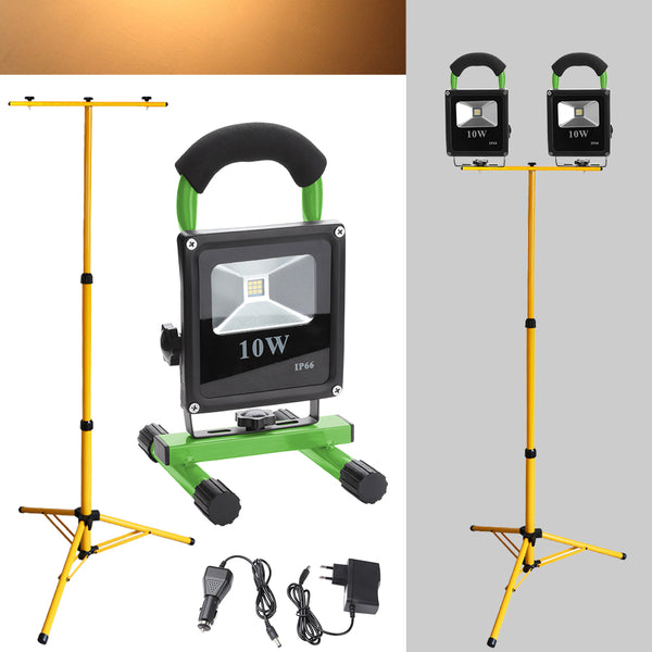 hengda-2x-10w-led-warmweiss-grun-akku-strahler-mit-teleskop-stativ