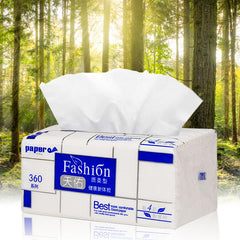 5-15er Pack Toilettenpapier 300 Blatt/Beutel WC-Papier 4 Lagig Zelltoff hygienisch Klorollen aus Bambus