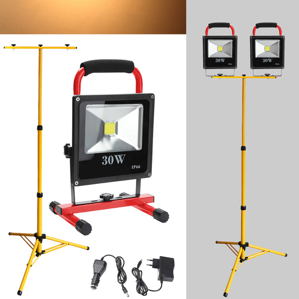 hengda-2x-30w-led-warmweiss-rot-akku-strahler-mit-teleskop-stativ