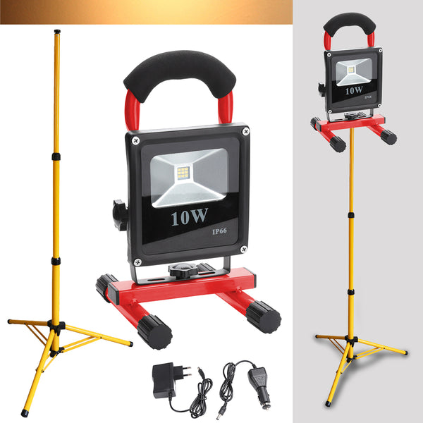 hengda-10w-led-warmweiss-rot-akku-strahler-mit-teleskop-stativ