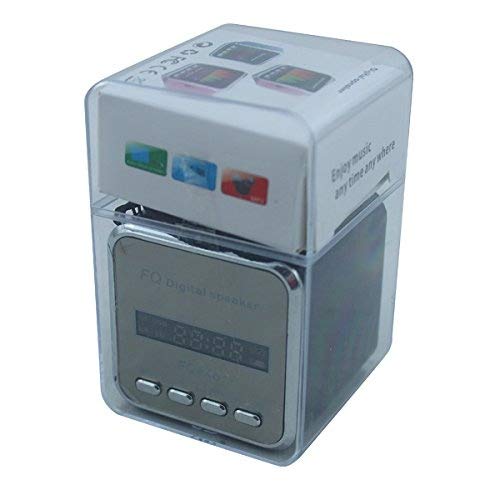 Mini Soundstation Stereo Lautsprecher Micro SD Kartenslot Schwarz
