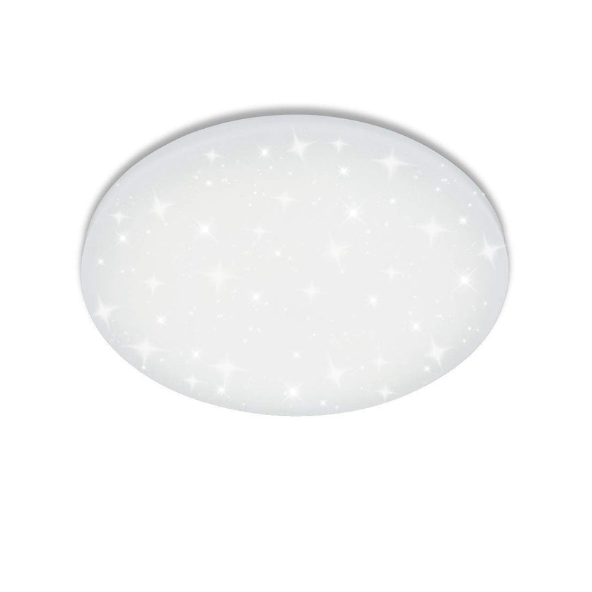 16W Weiß Runde LED-Deckenleuchte mit Starlight-Effekt Vingo