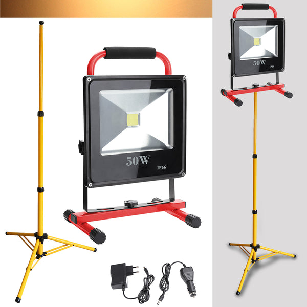 hengda-50w-led-warmweiss-rot-akku-strahler-mit-teleskop-stativ