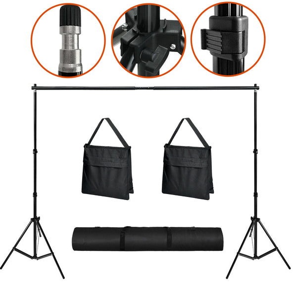 Hintergrund Stativ Set  2x3m