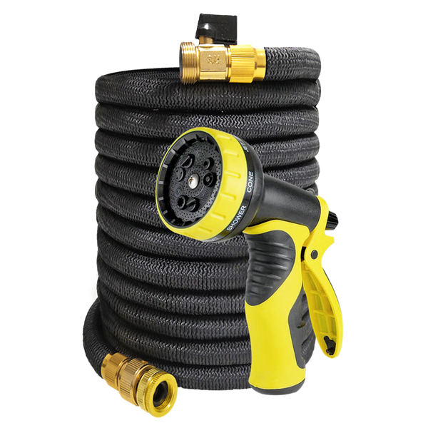 75ft-22,5m / 100ft-30m Gartenschlauch Schwarz