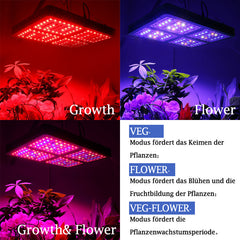 Hengda LED Pflanzenlampe 300W Gemüse Zimmerpflanzen Pflanzenleuchte