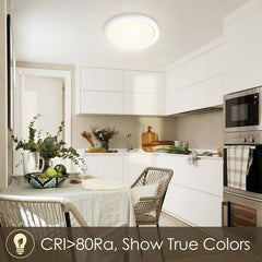 Hengda 24W LED Deckenleuchte Badlampe Wohnzimmer Deckenlampe Farbwechsel 3in1