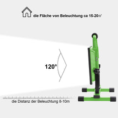 hengda-30w-led-kaltweiss-grun-akku-strahler-mit-teleskop-stativ
