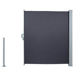 hengda-seitenmarkise-180x300cm-grau-sonnenschutz-sichtschutz