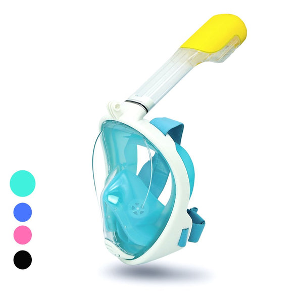 Schnorchelmaske Grün Tauchmaske Größe L/XL