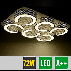 Hengda 72W LED Deckenlampe Warmweiß