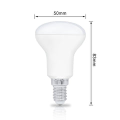 Online Shop 4.5W LED Birnen LED Glühbirnen Ersetzt 38W Halogenlampen C37 E14 Weiß 3000K 6er Pack