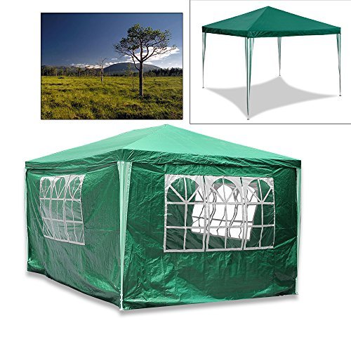 Hengda 3x4M Grün Wasserdicht Pavillon