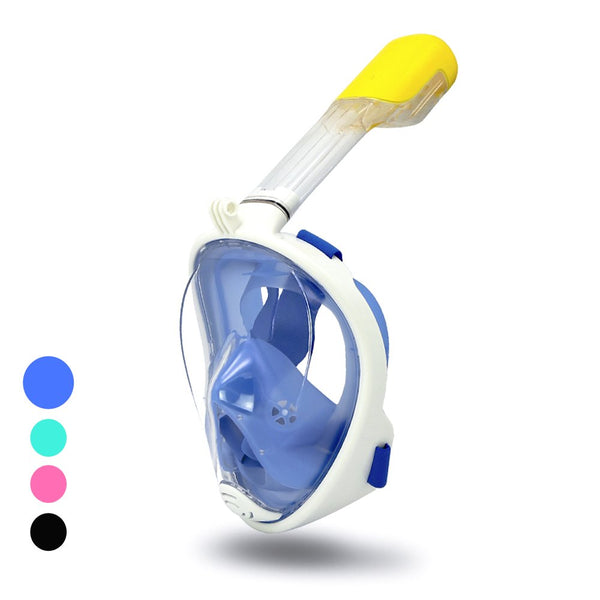 Schnorchelmaske Blau Tauchmaske Größe L/XL