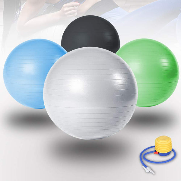 Wolketon Fitnessball 85CM Silbergrau Yogaball