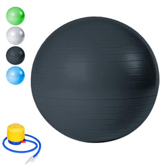 Wolketon Fitnessball 75CM Schwarz Yogaball