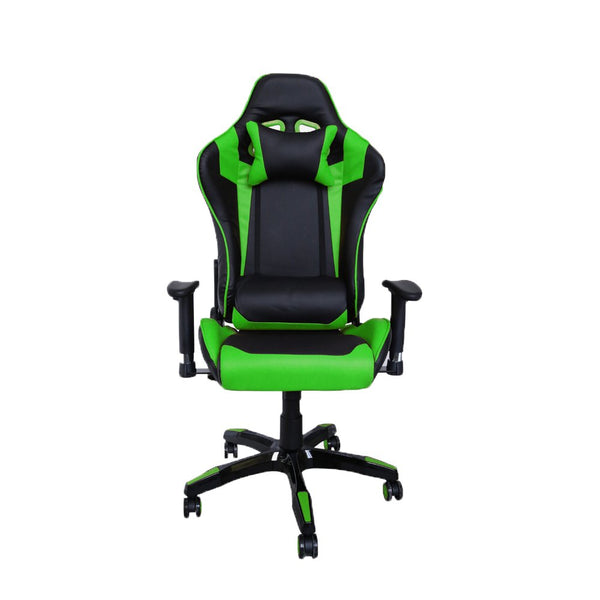 Wolketon Bürodrehstuhl Racing Stuhl Chefsessel Einstellbare Schwarz-Grün